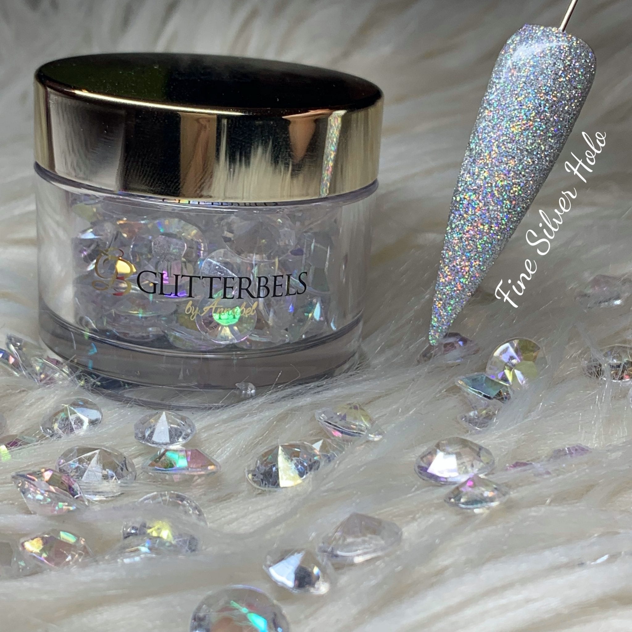 Fine Silver Holo Glitter - Siena Distribution
