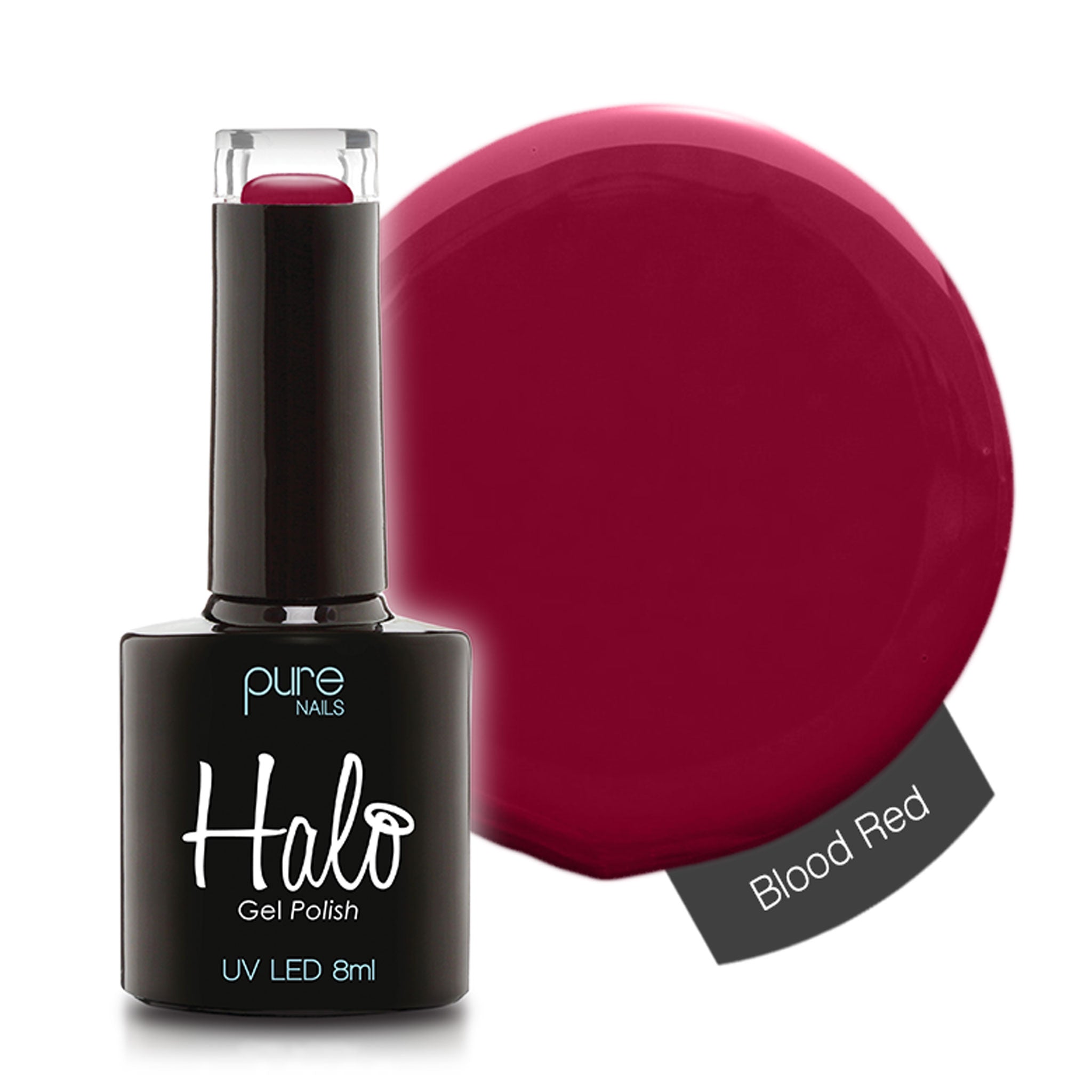 Halo Gel Polish 8ml Blood Red - Siena Distribution