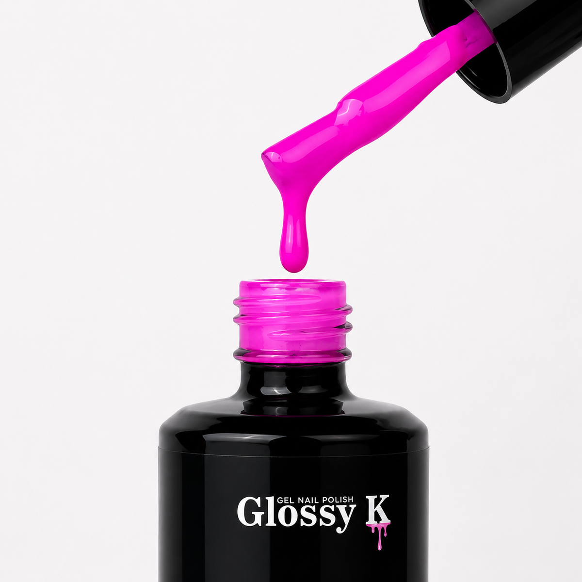 Glossy K Gel Polish 041 - Royal Fuchsia (HEMA & TPO Free)