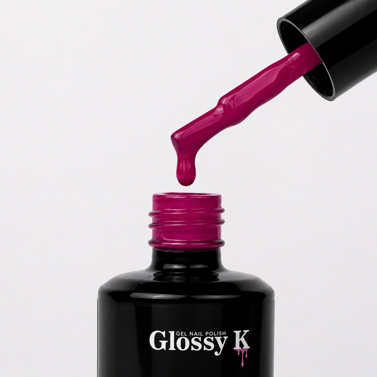 Glossy K Gel Polish 042 - Magenta (HEMA & TPO Free)