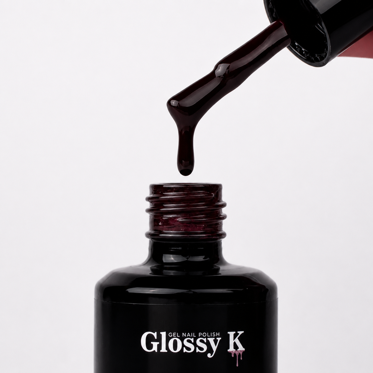 Glossy K Gel Polish 045 - Dark Chocolate Brown (HEMA & TPO Free)