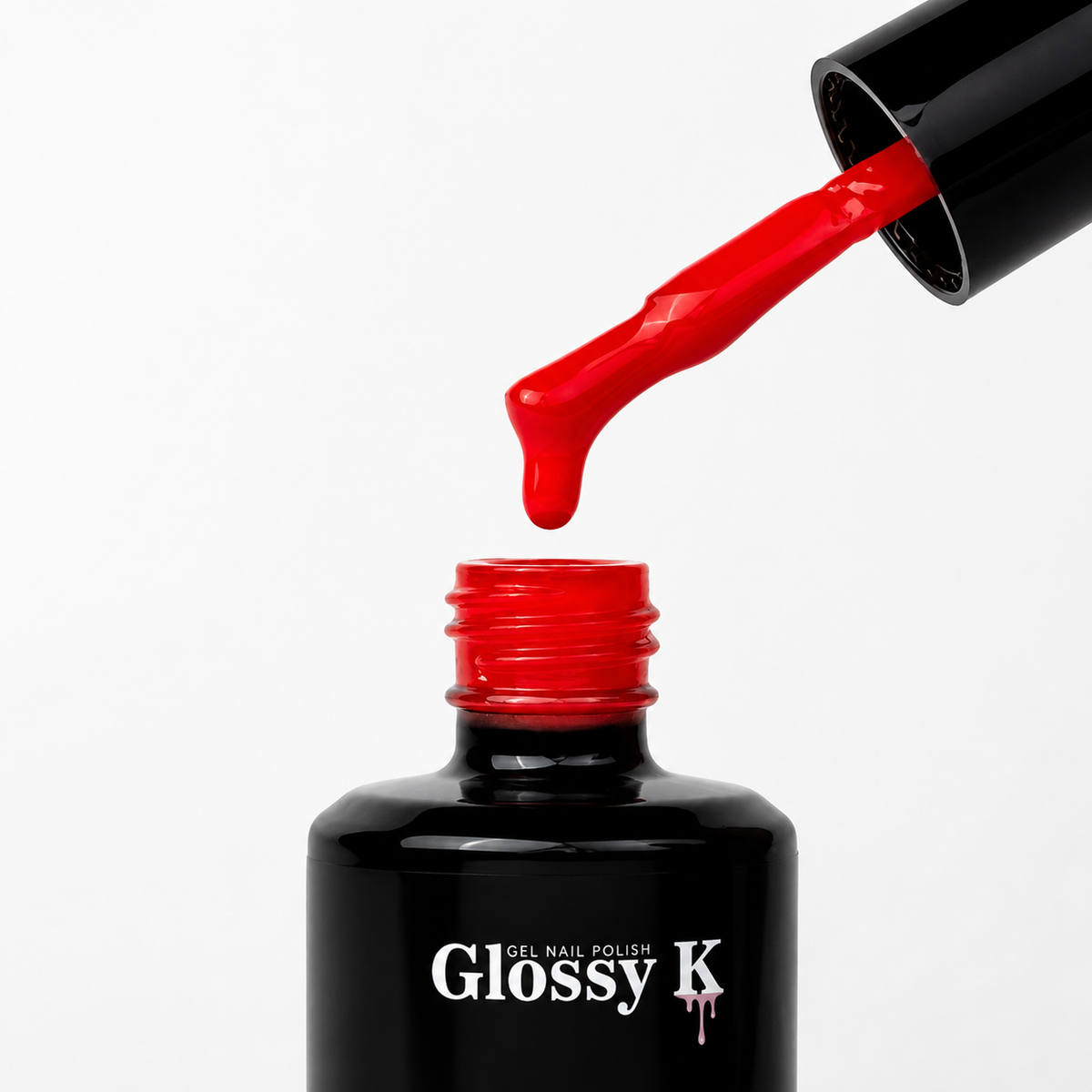 Glossy K Gel Polish 049 - Vibrant Red (HEMA & TPO Free)