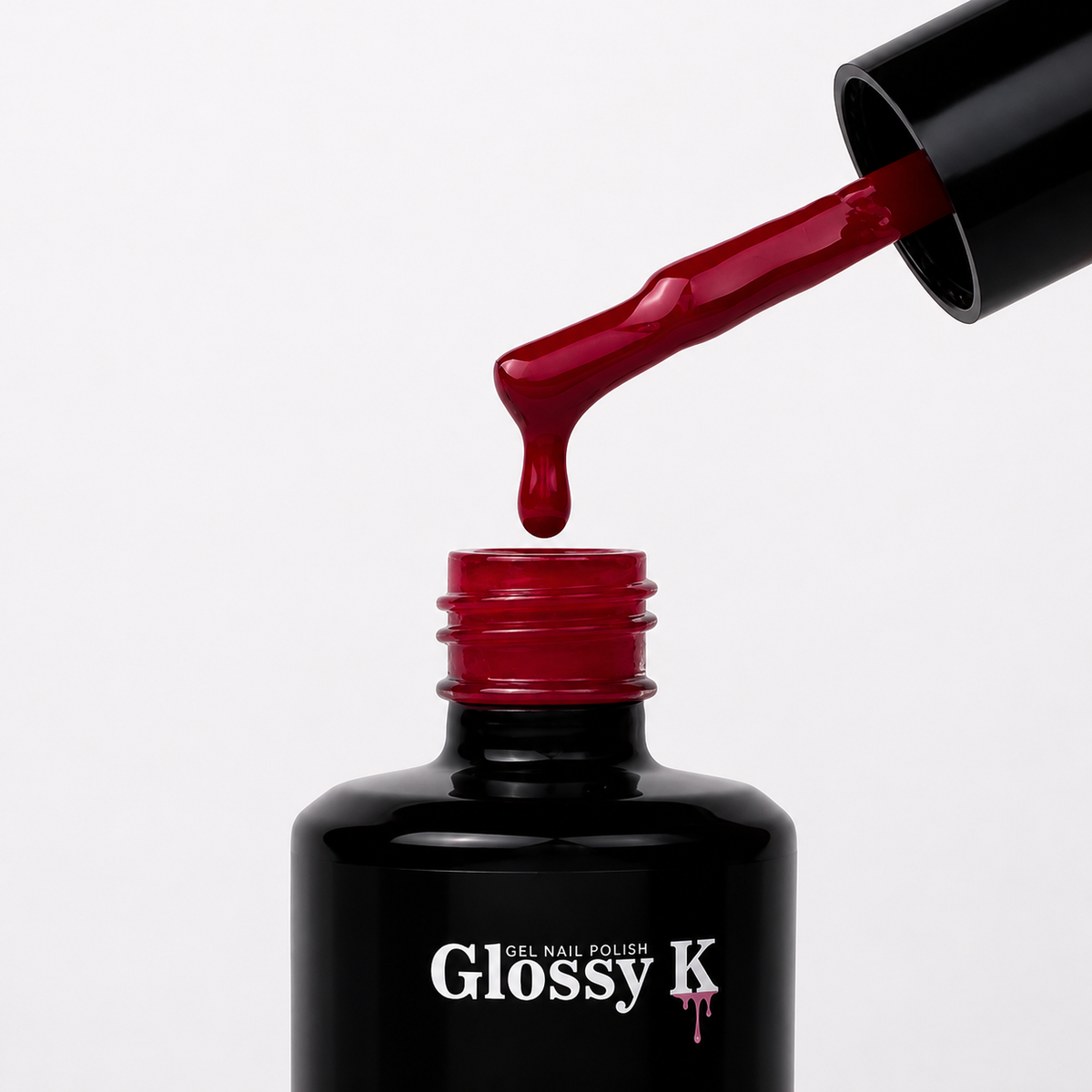 Glossy K Gel Polish 050 - Cherry Red (HEMA & TPO Free)