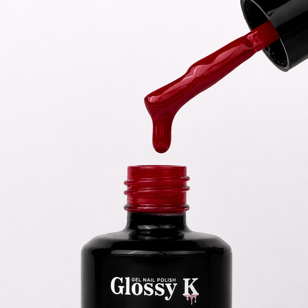 Glossy K Gel Polish 053 - Dark Red (HEMA & TPO Free)