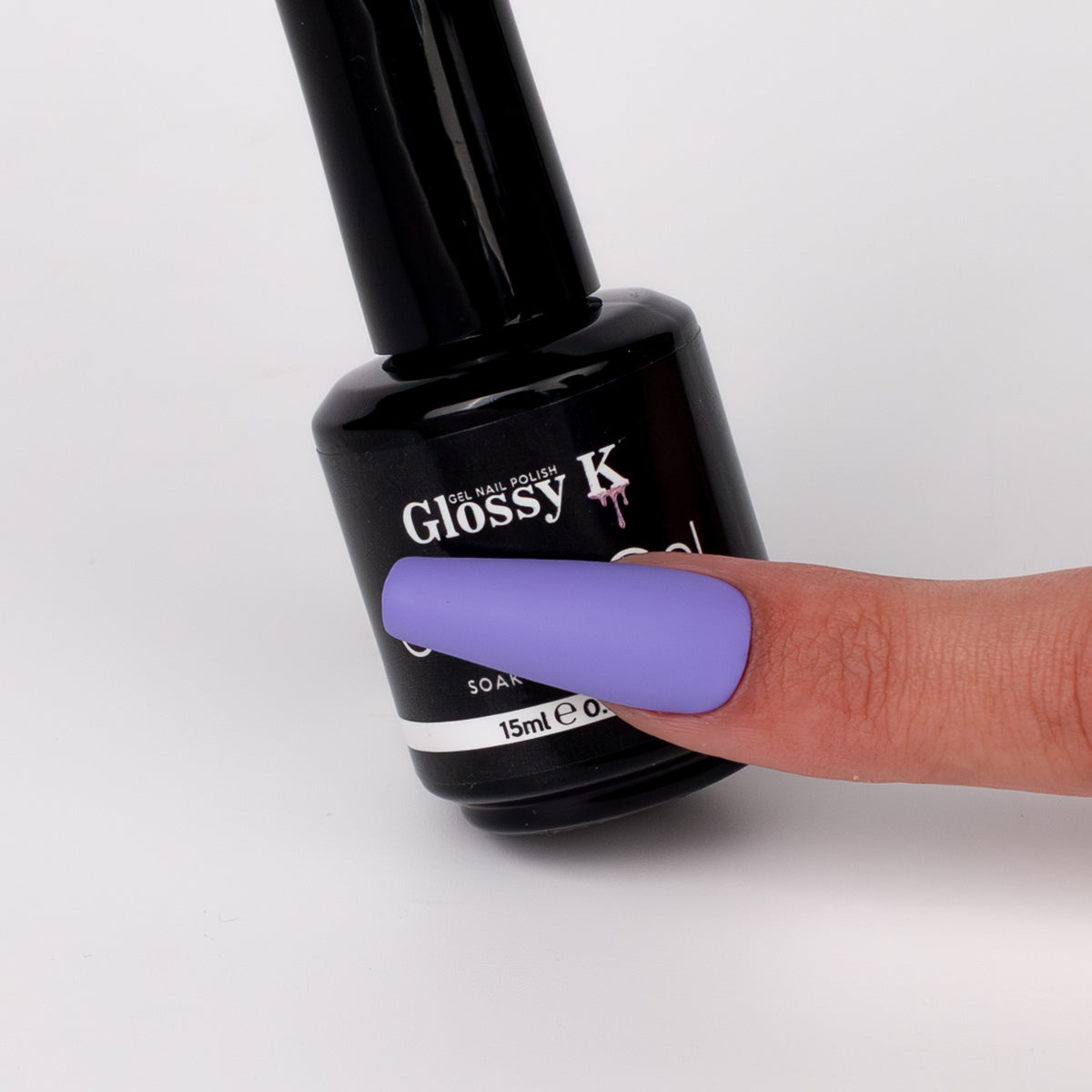Glossy K Gel Polish 030 - Vibrant Purple (HEMA & TPO Free)