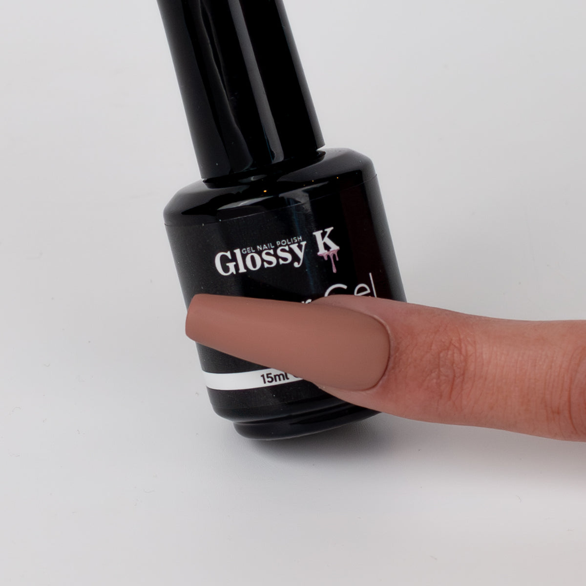 Glossy K Gel Polish 047 - Dark Chestnut (HEMA & TPO Free)