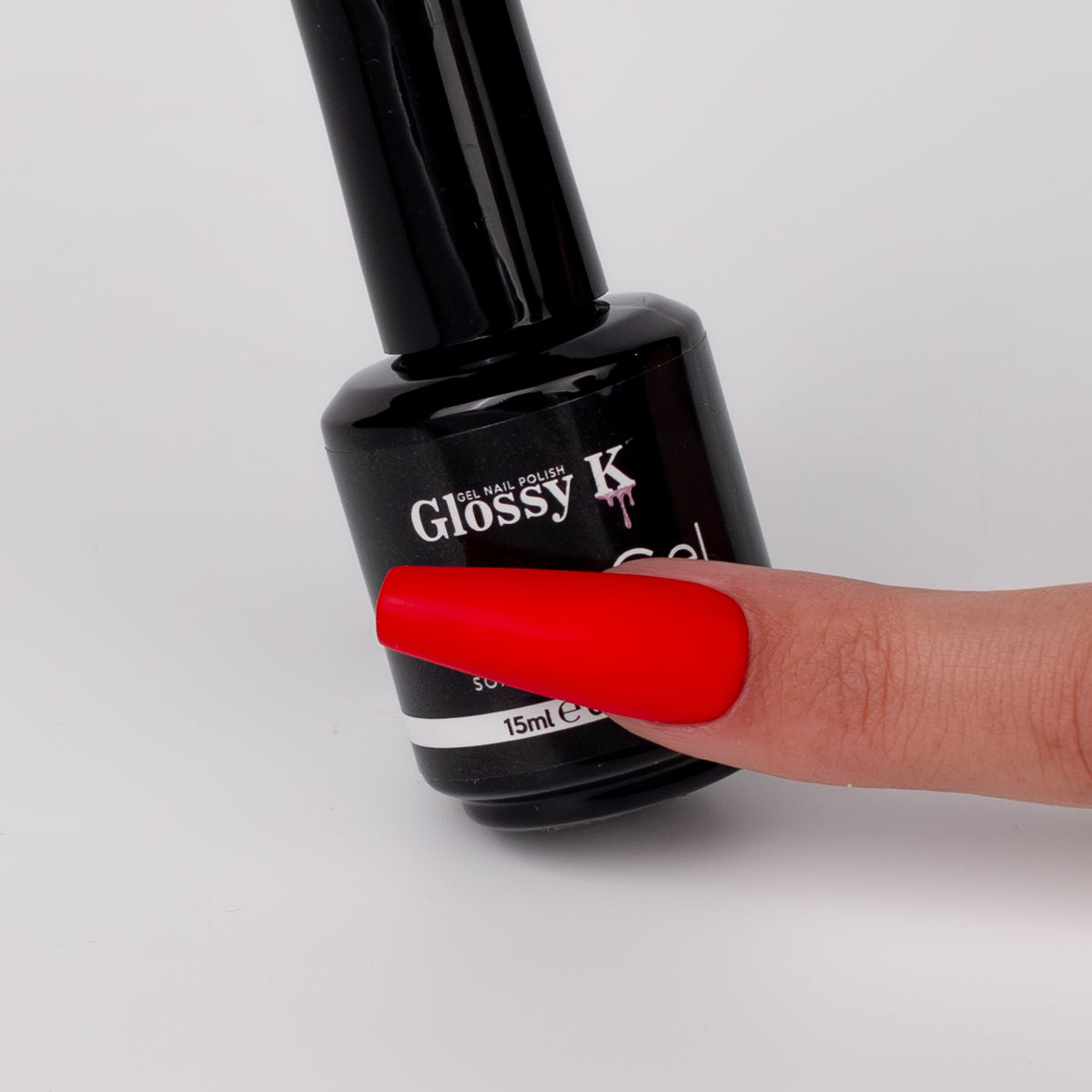 Glossy K Gel Polish 049 - Vibrant Red (HEMA & TPO Free)