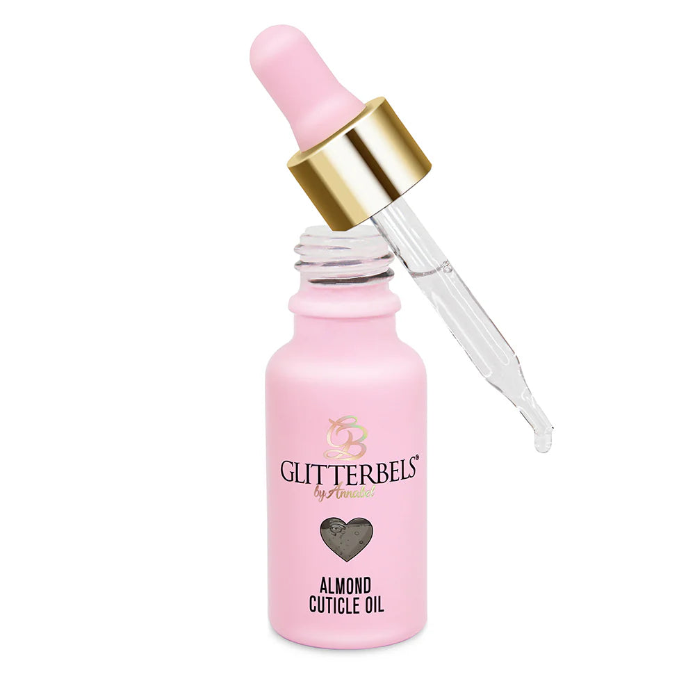 Glitterbels Pink Cuticle Oil Almond Salon Pack