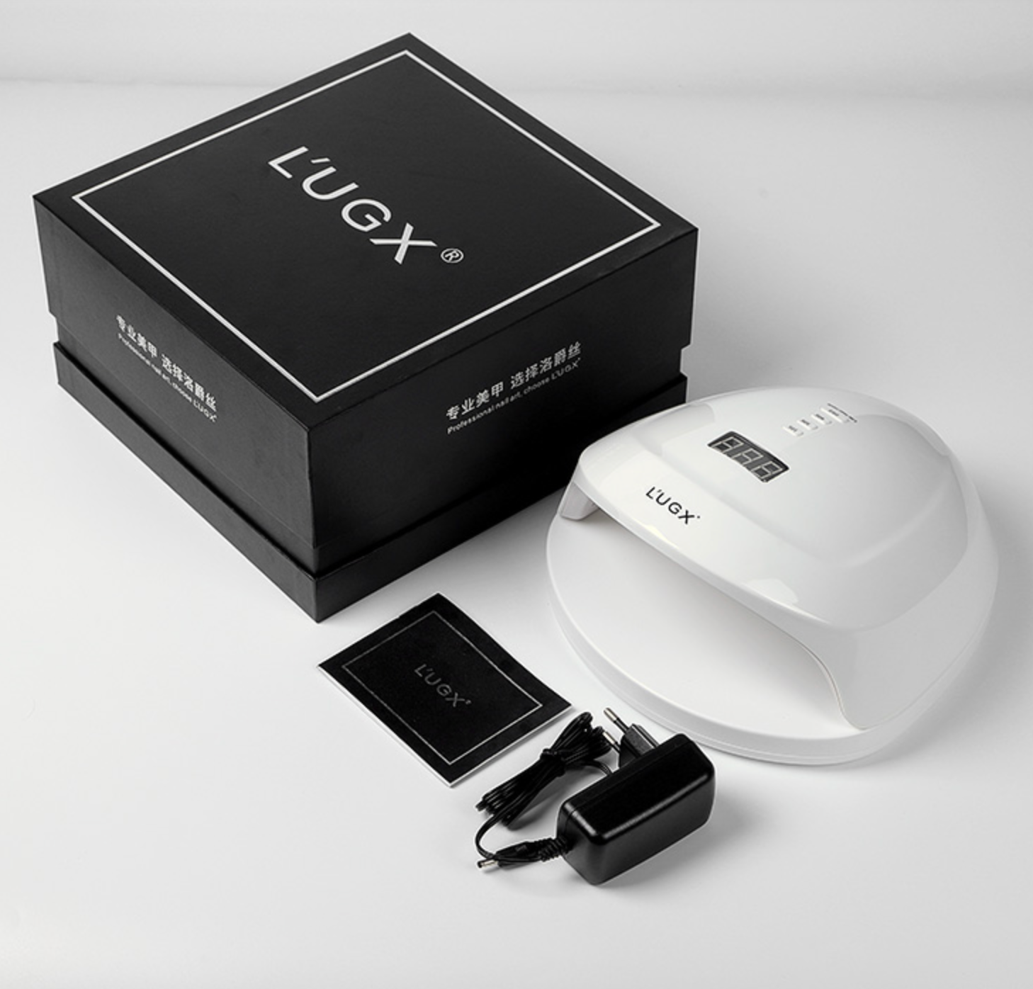 L’UGX 60W Cordless Rechargeable UV/LED Nail Lamp