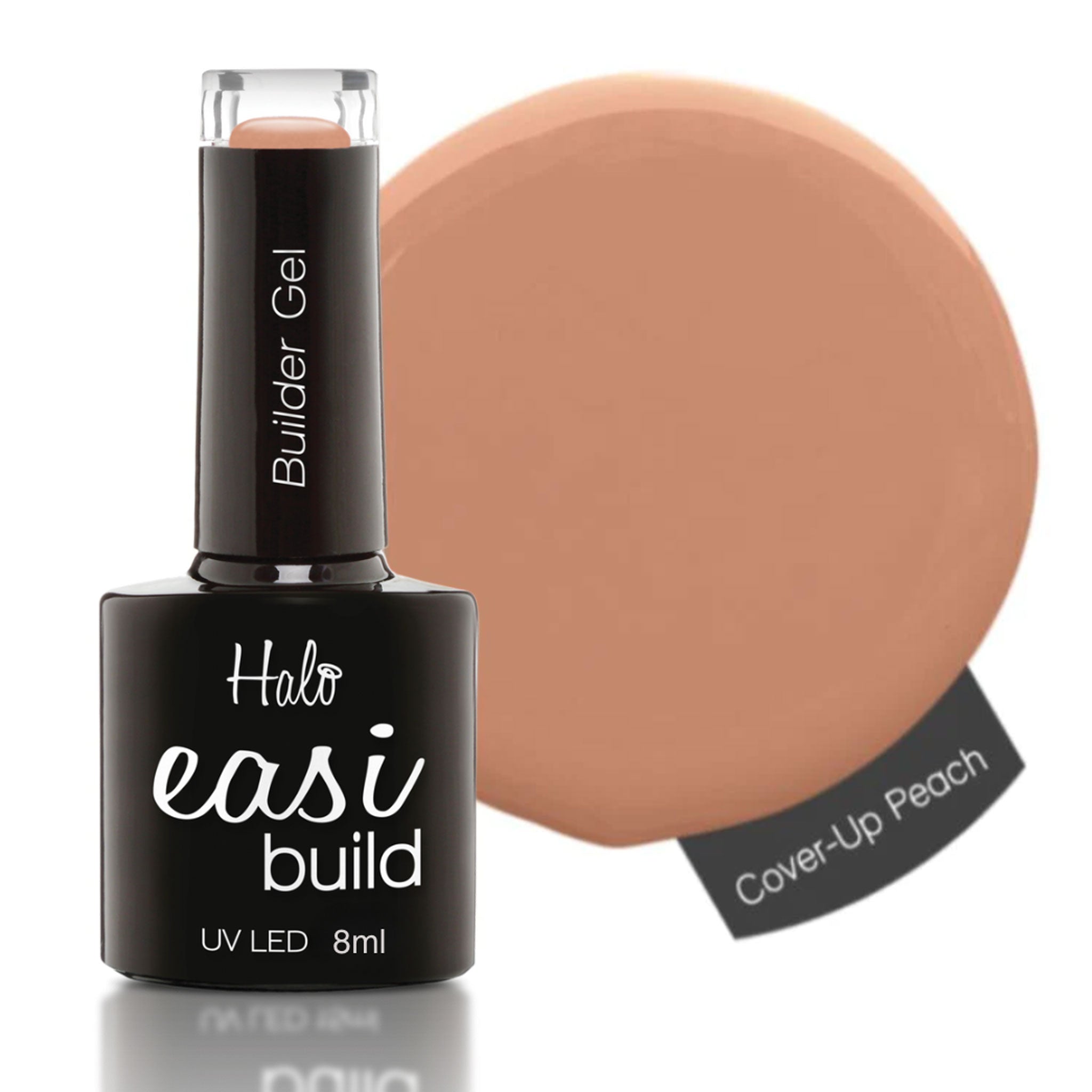 Halo EasiBuild Cover Up Peach 8ml - Siena Distribution