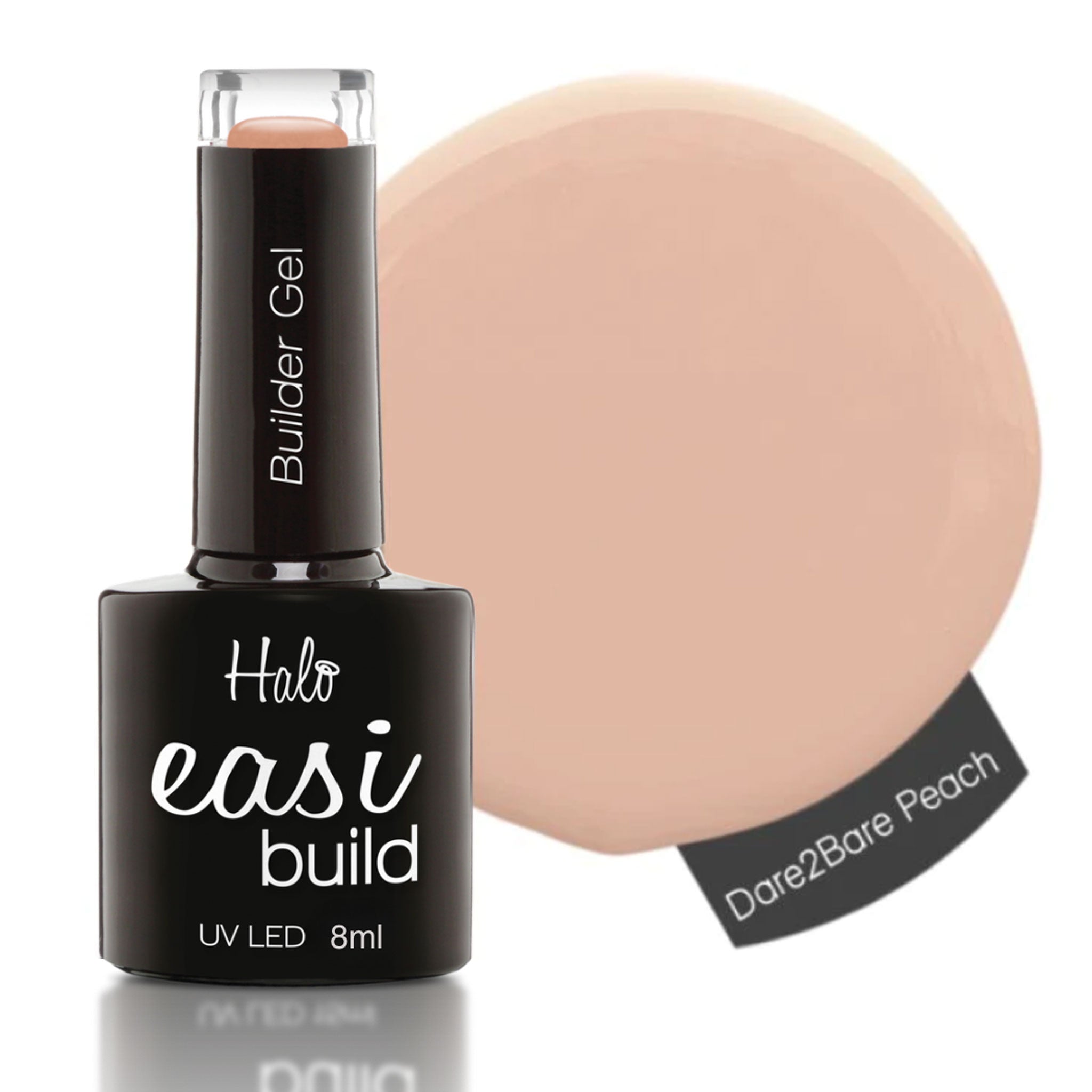 Halo EasiBuild Dare 2 Bare Peach 8ml - Siena Distribution