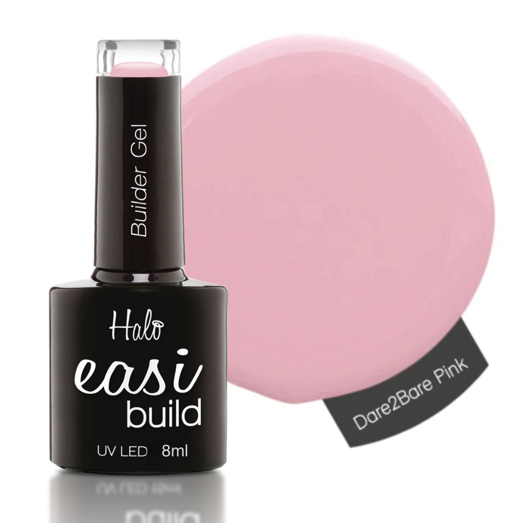 Halo EasiBuild Dare 2 Bare Pink 8ml - Siena Distribution