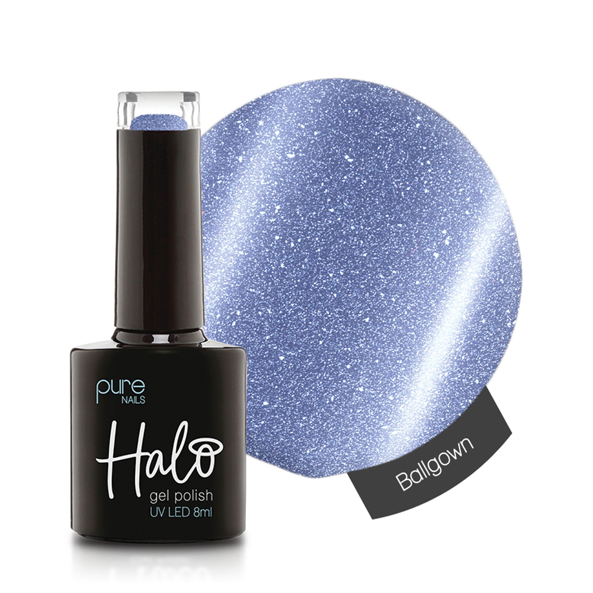 Halo Gel Polish 8ml Ballgown - Siena Distribution