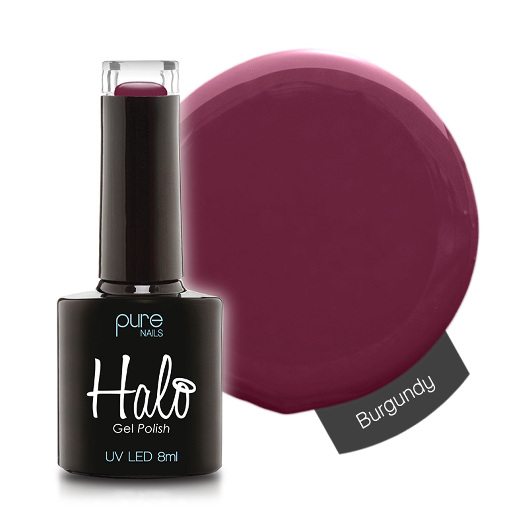 Halo Gel Polish 8ml Burgundy - Siena Distribution