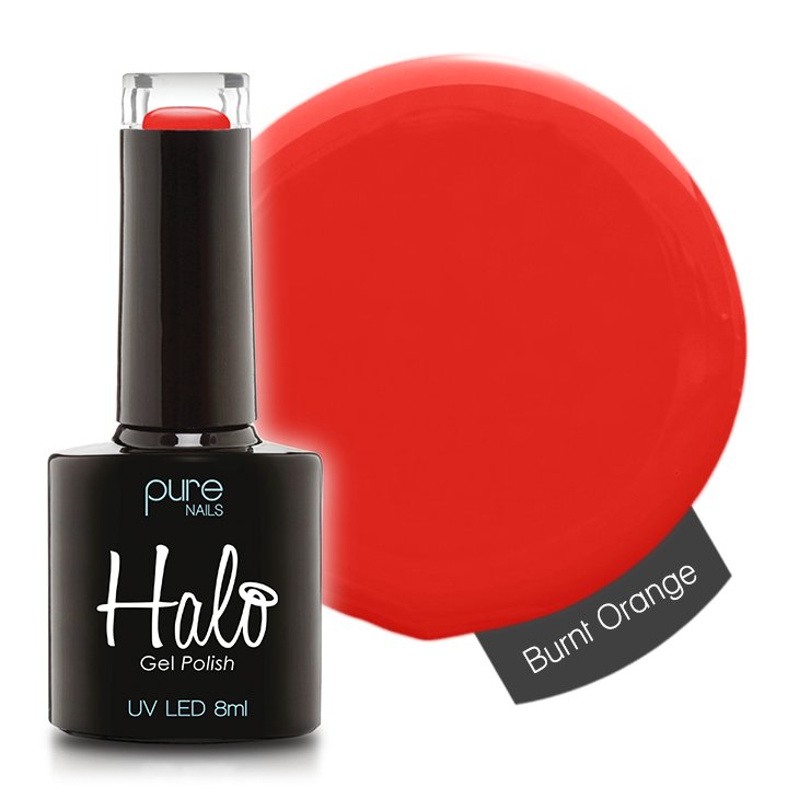 Halo Gel Polish 8ml Burnt Orange - Siena Distribution