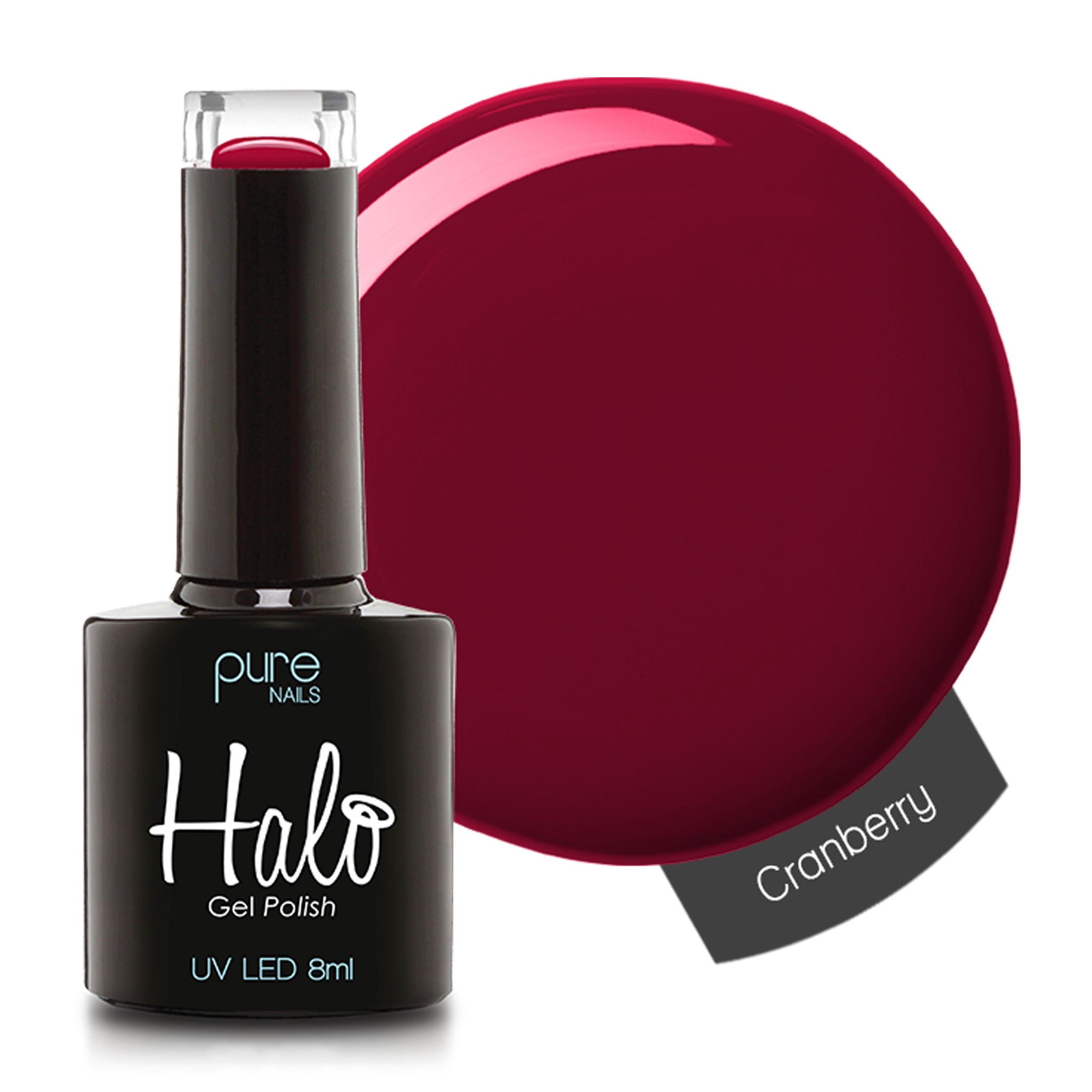 Halo Gel Polish 8ml Cranberry - Siena Distribution