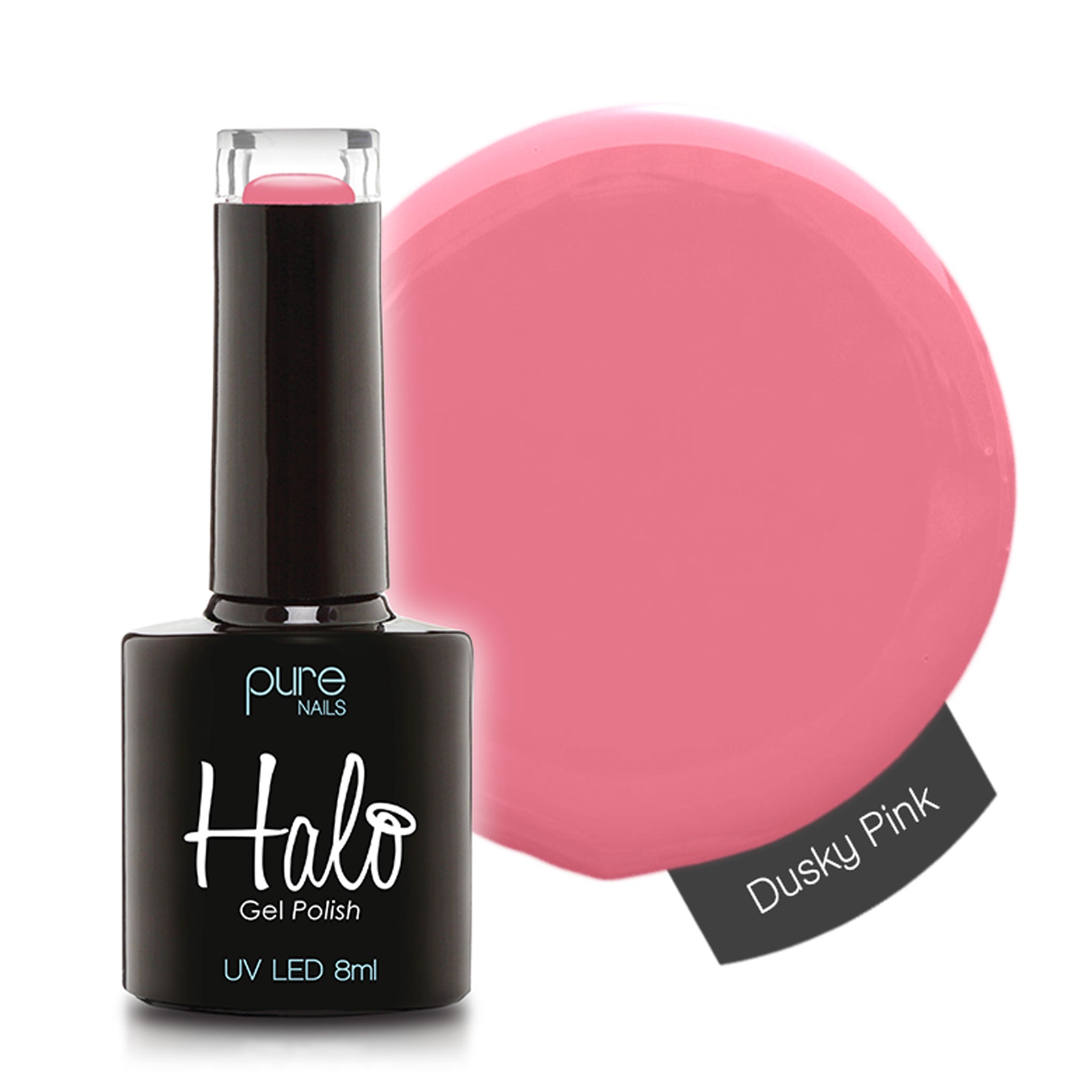 Halo Gel Polish 8ml Dusky Pink - Siena Distribution