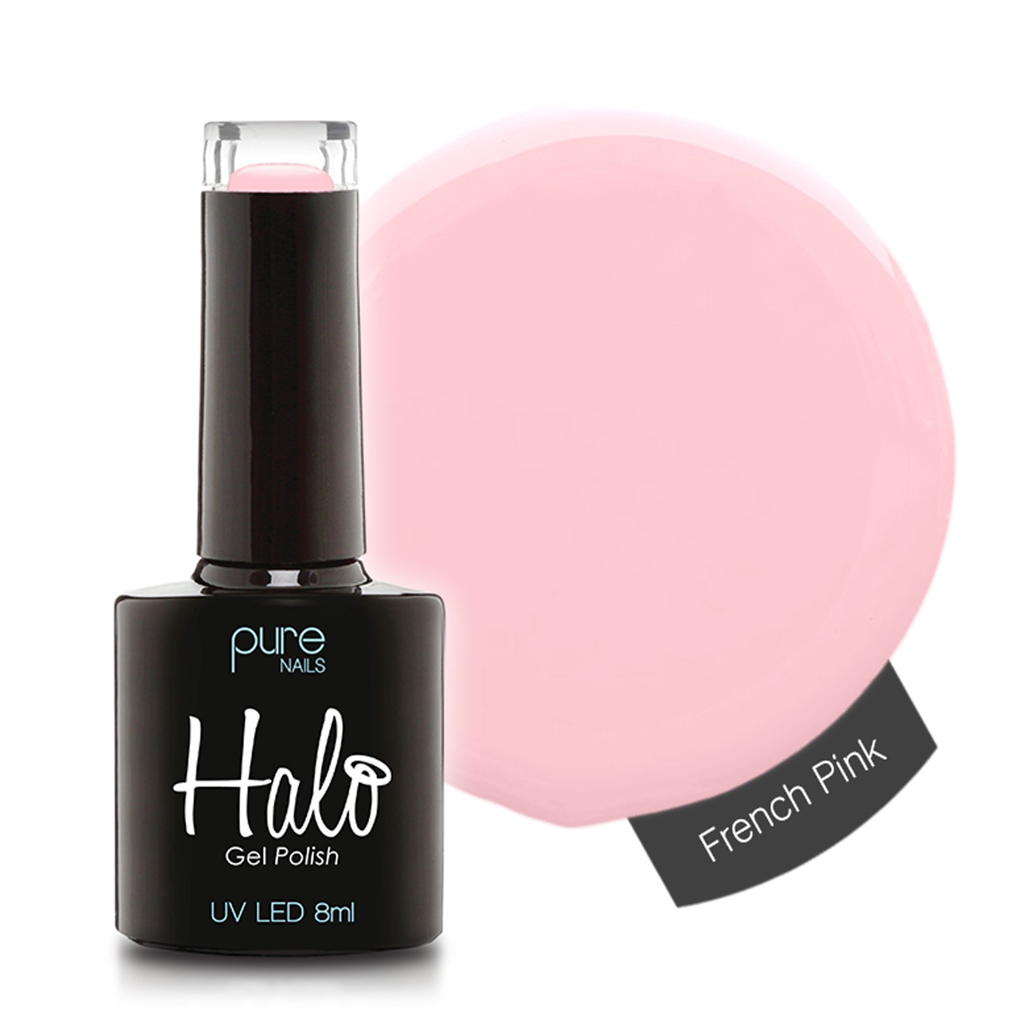 Halo Gel Polish 8ml French Pink - Siena Distribution