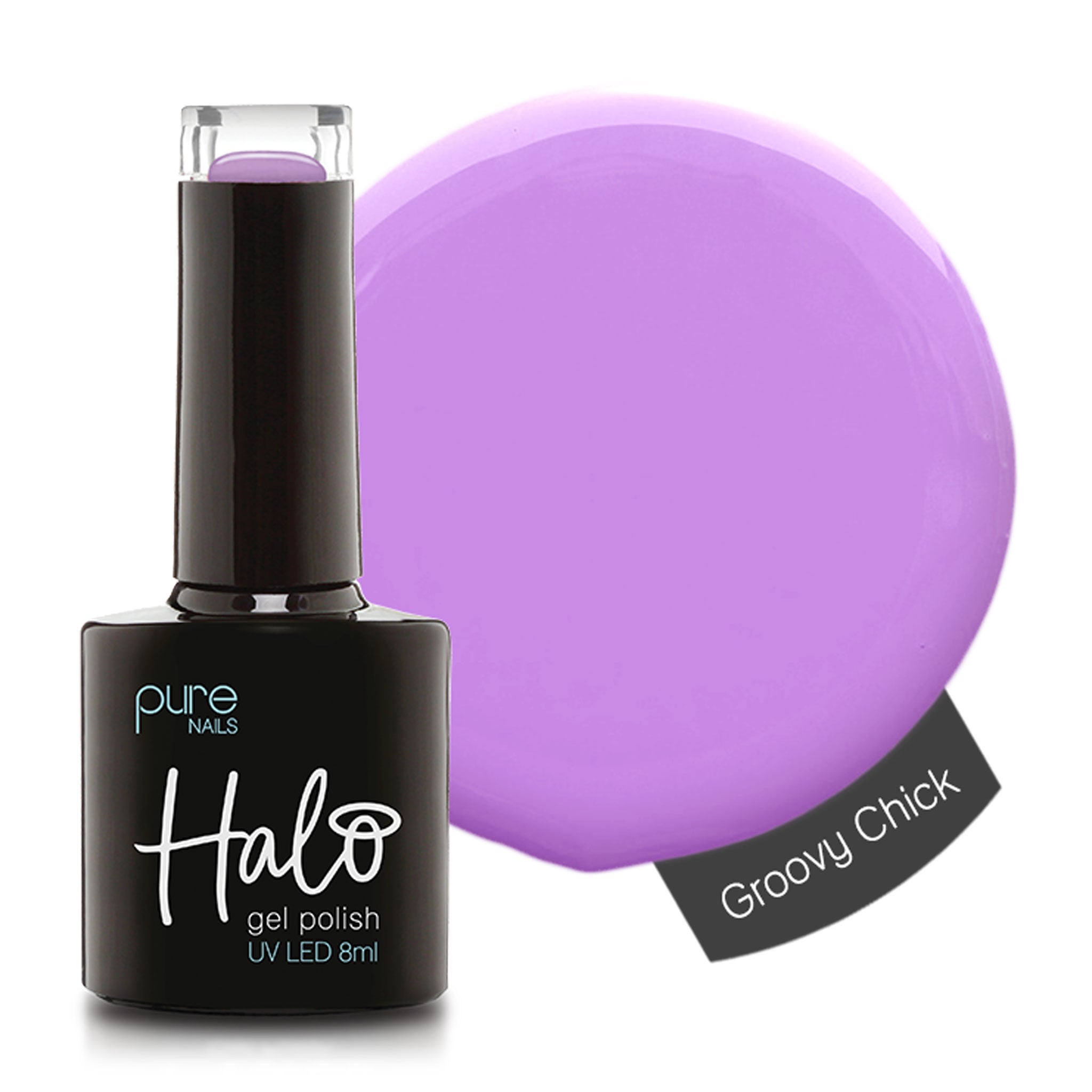 Halo Gel Polish 8ml Groovy Chick - Siena Distribution