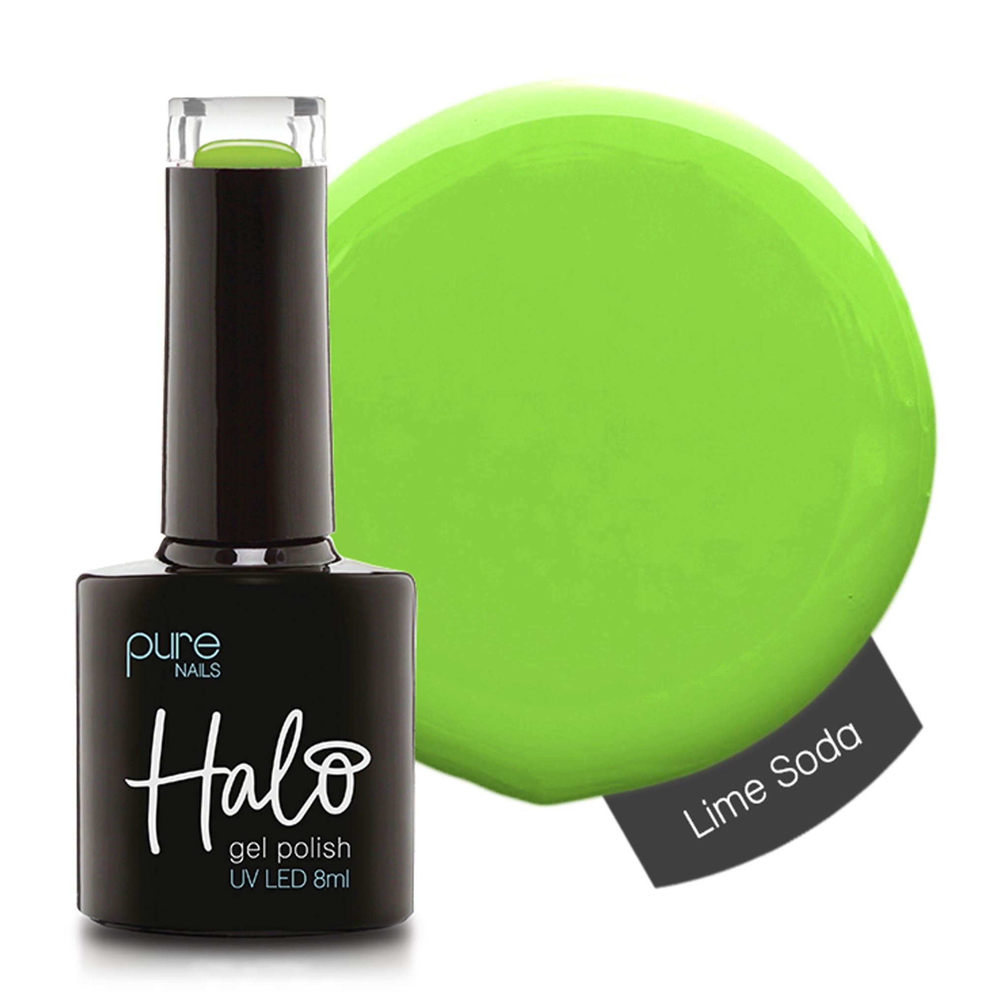 Halo Gel Polish 8ml Lime Soda - Siena Distribution