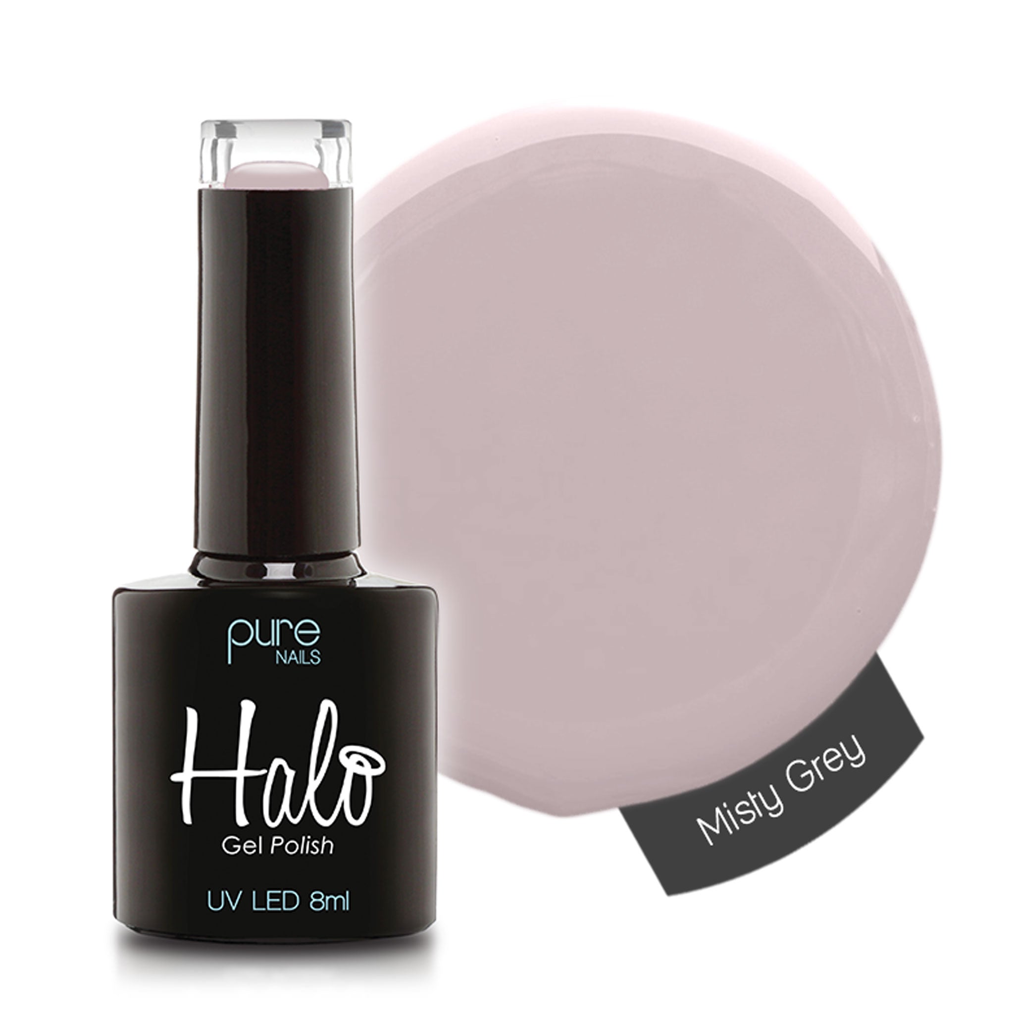 Halo Gel Polish 8ml Misty Grey - Siena Distribution