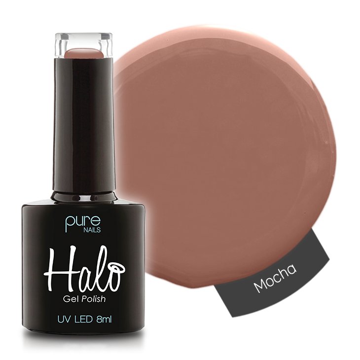 Halo Gel Polish 8ml Mocha - Siena Distribution