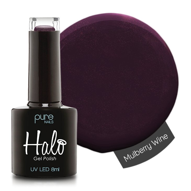 Halo Gel Polish 8ml Mulberry Wine - Siena Distribution