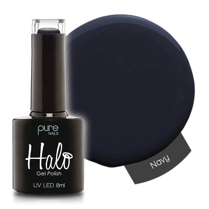 Halo Gel Polish 8ml Navy - Siena Distribution