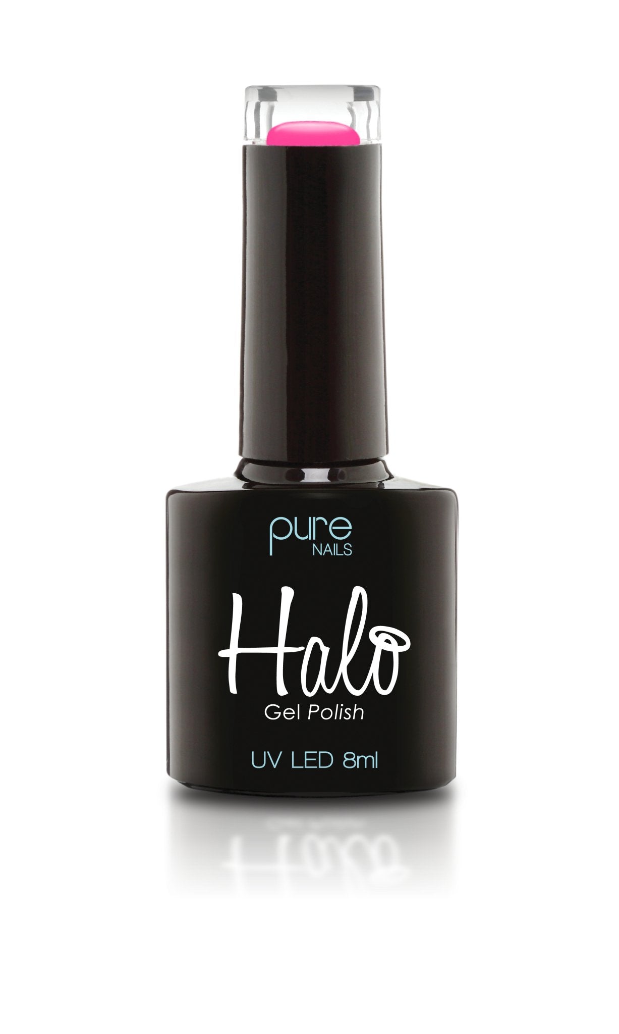 Halo Gel Polish 8ml Neon Pink - Siena Distribution