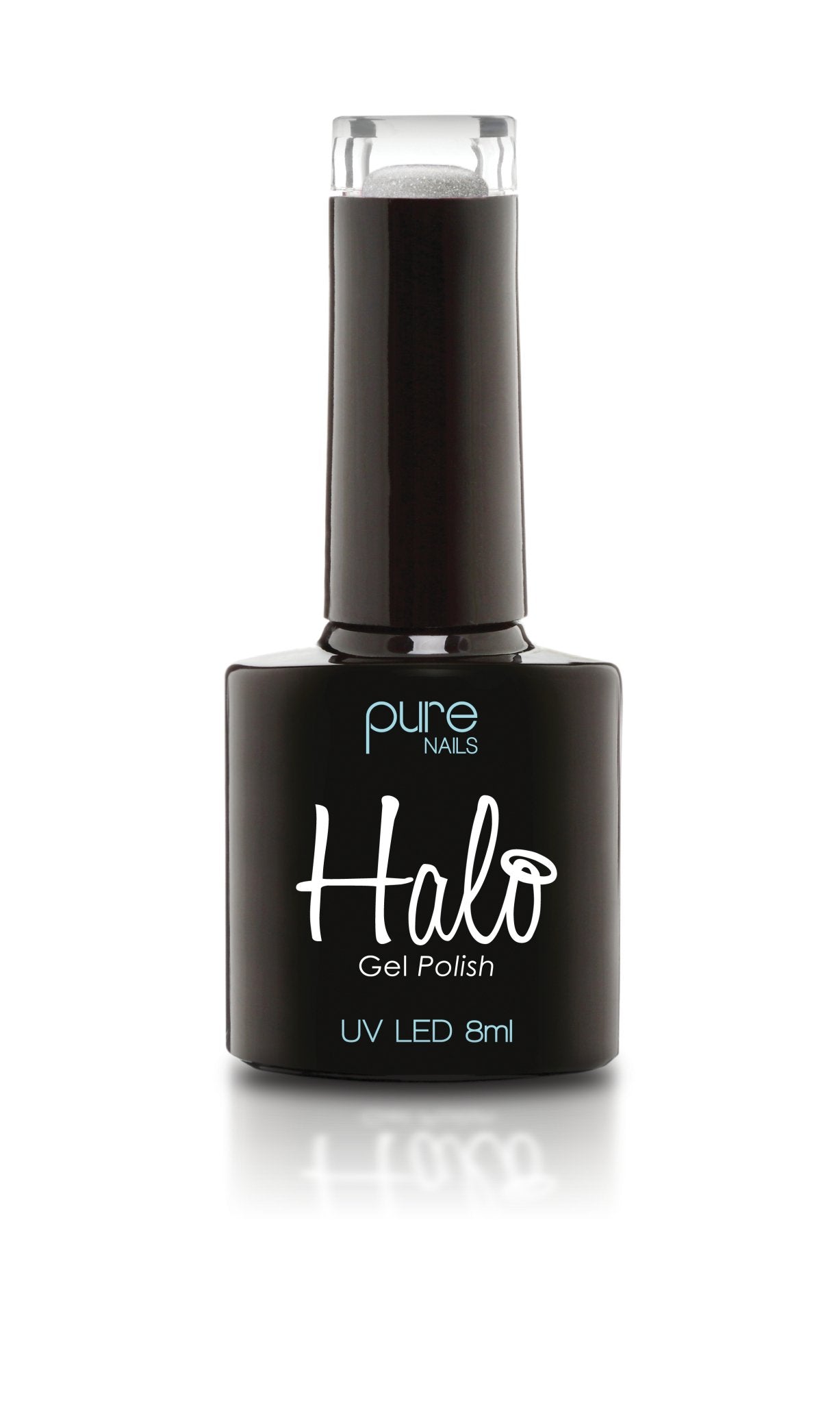 Halo Gel Polish 8ml Silver Sparkle - Siena Distribution