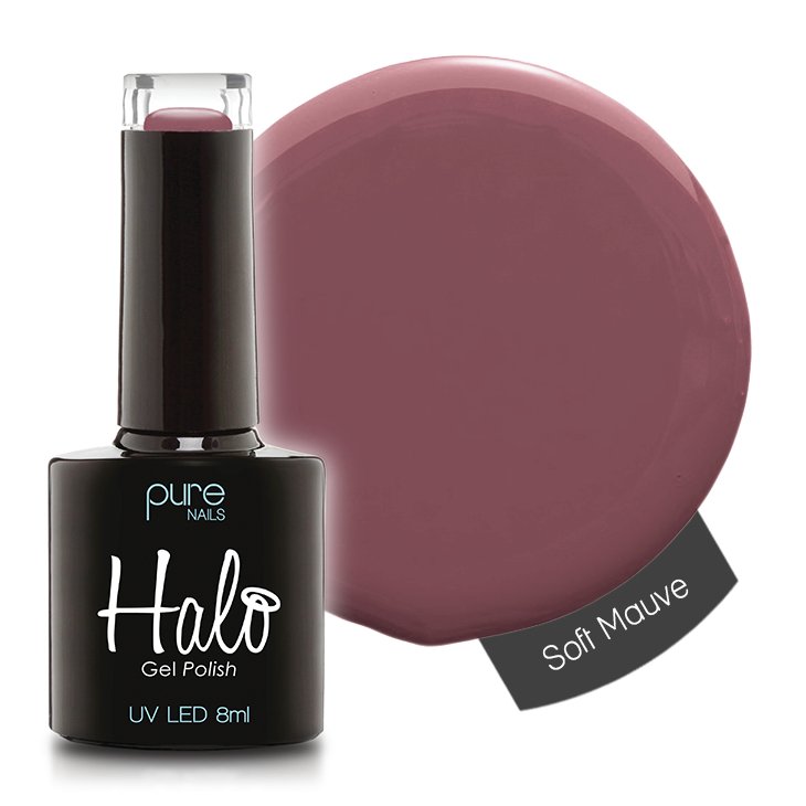 Halo Gel Polish 8ml Soft Mauve - Siena Distribution