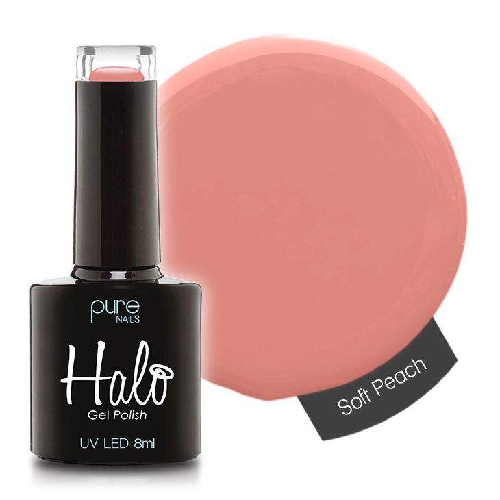 Halo Gel Polish 8ml Soft Peach - Siena Distribution