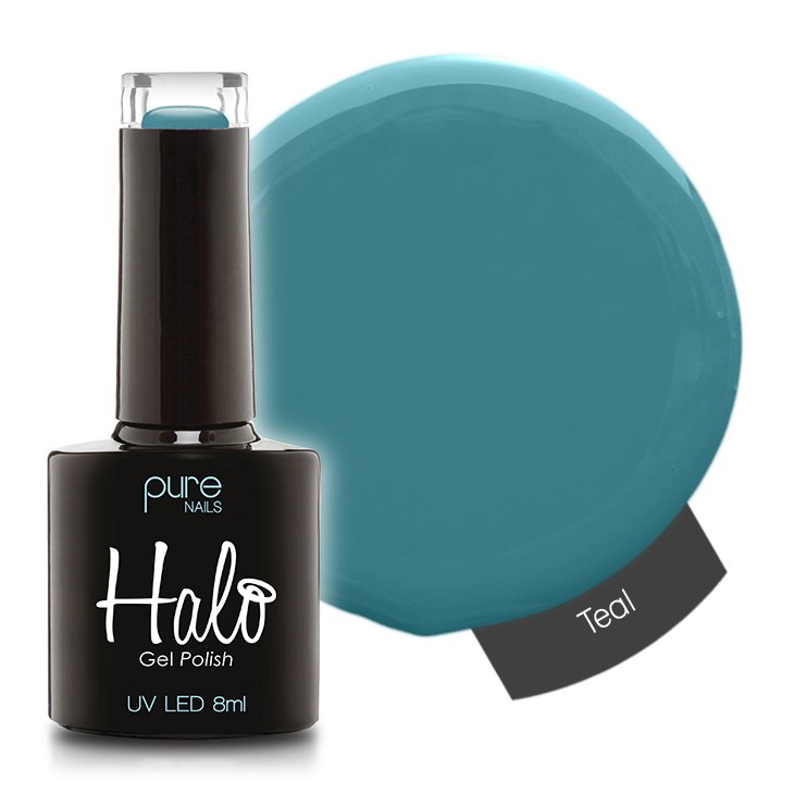 Halo Gel Polish 8ml Teal - Siena Distribution