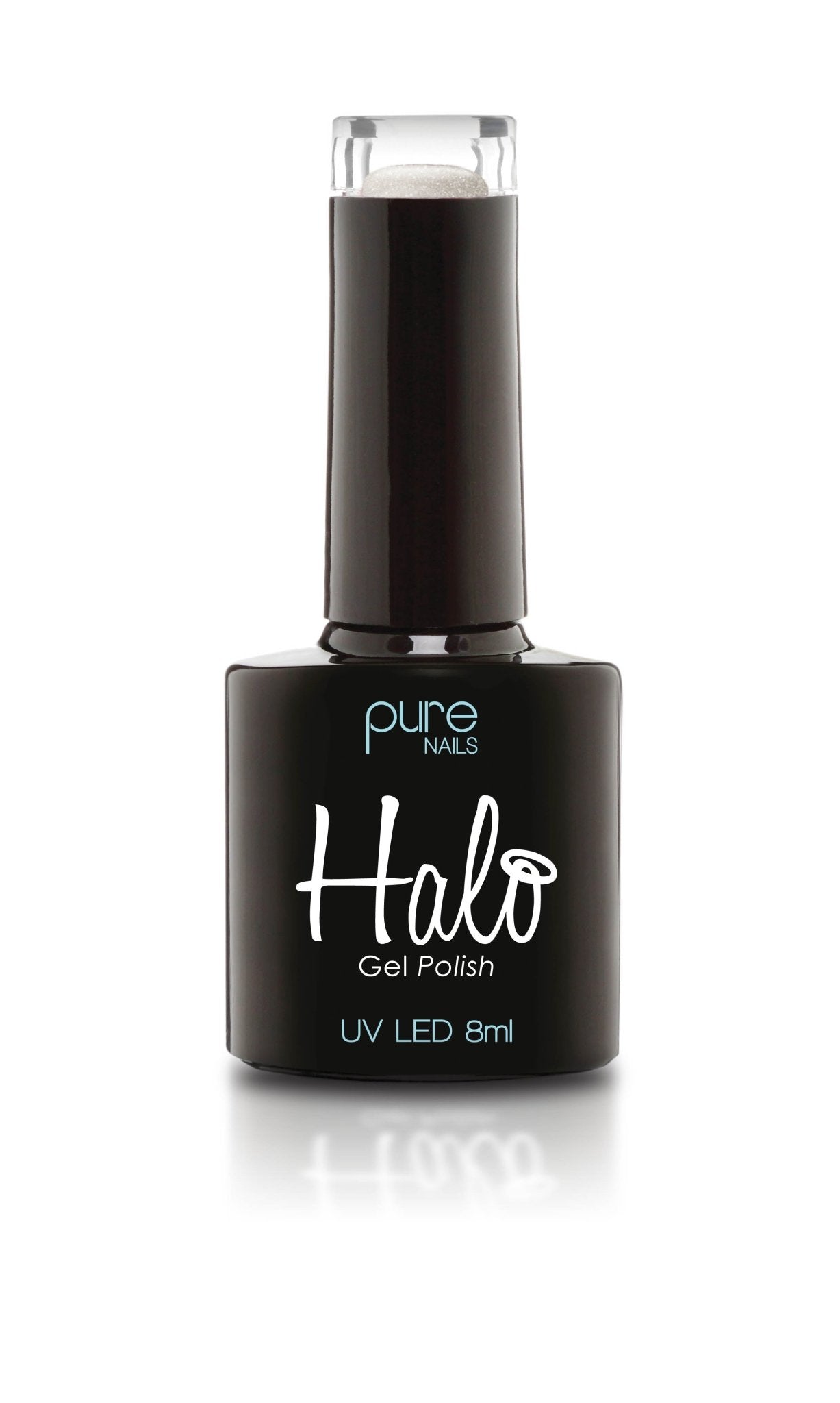 Halo Gel Polish 8ml White Gold Sparkle - Siena Distribution