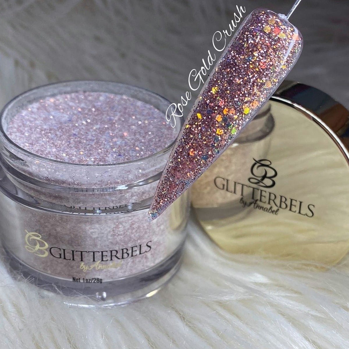 Rose Gold Crush Glitter - Siena Distribution